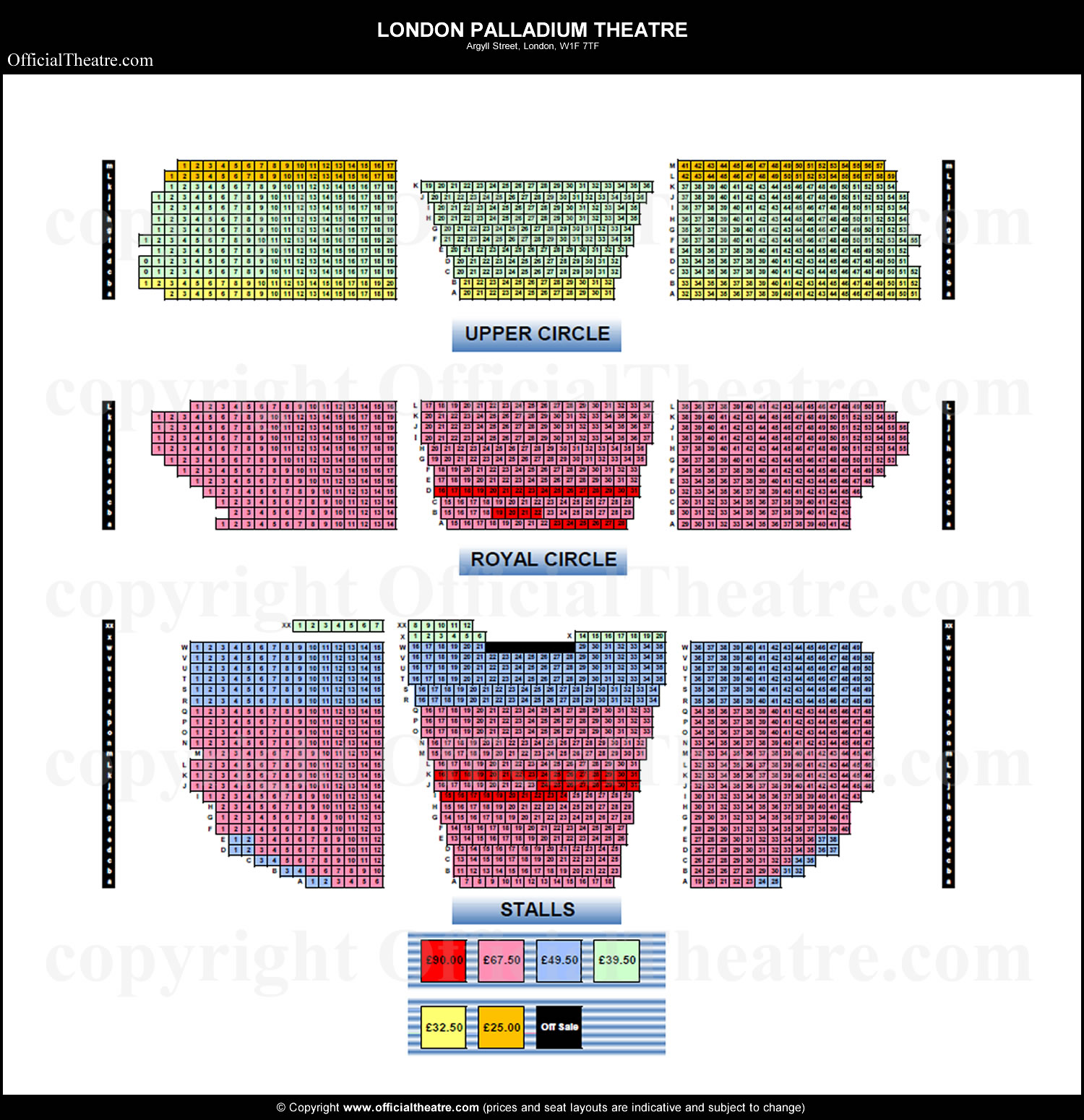 Palladium Theatre Seat Prices 