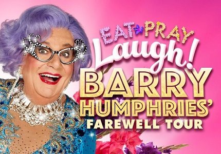 Barry Humphries Eat Pary Laugh palladium big