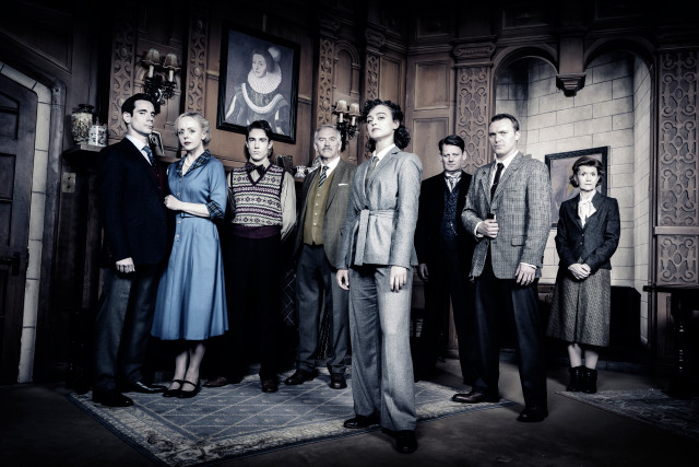 The 2019 cast of The Mousetrap at the St Martin's Theatre